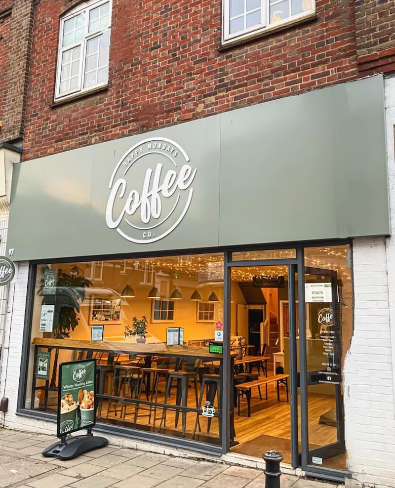 Happy Mondays Coffee Co. in Rushden, specialty coffee cafe