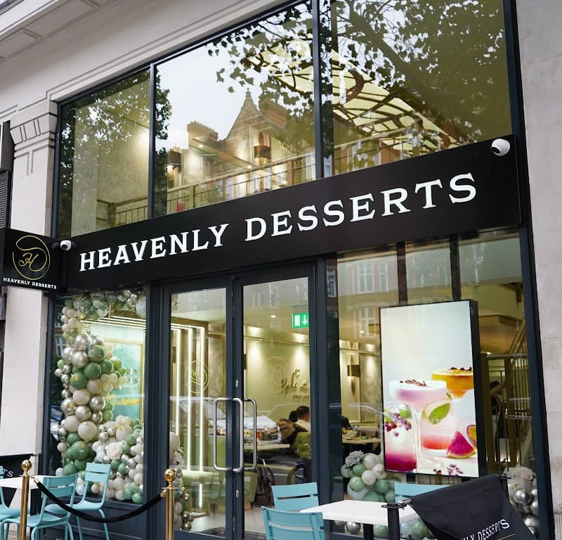 Heavenly Desserts Marylebone in London, specialty coffee cafe