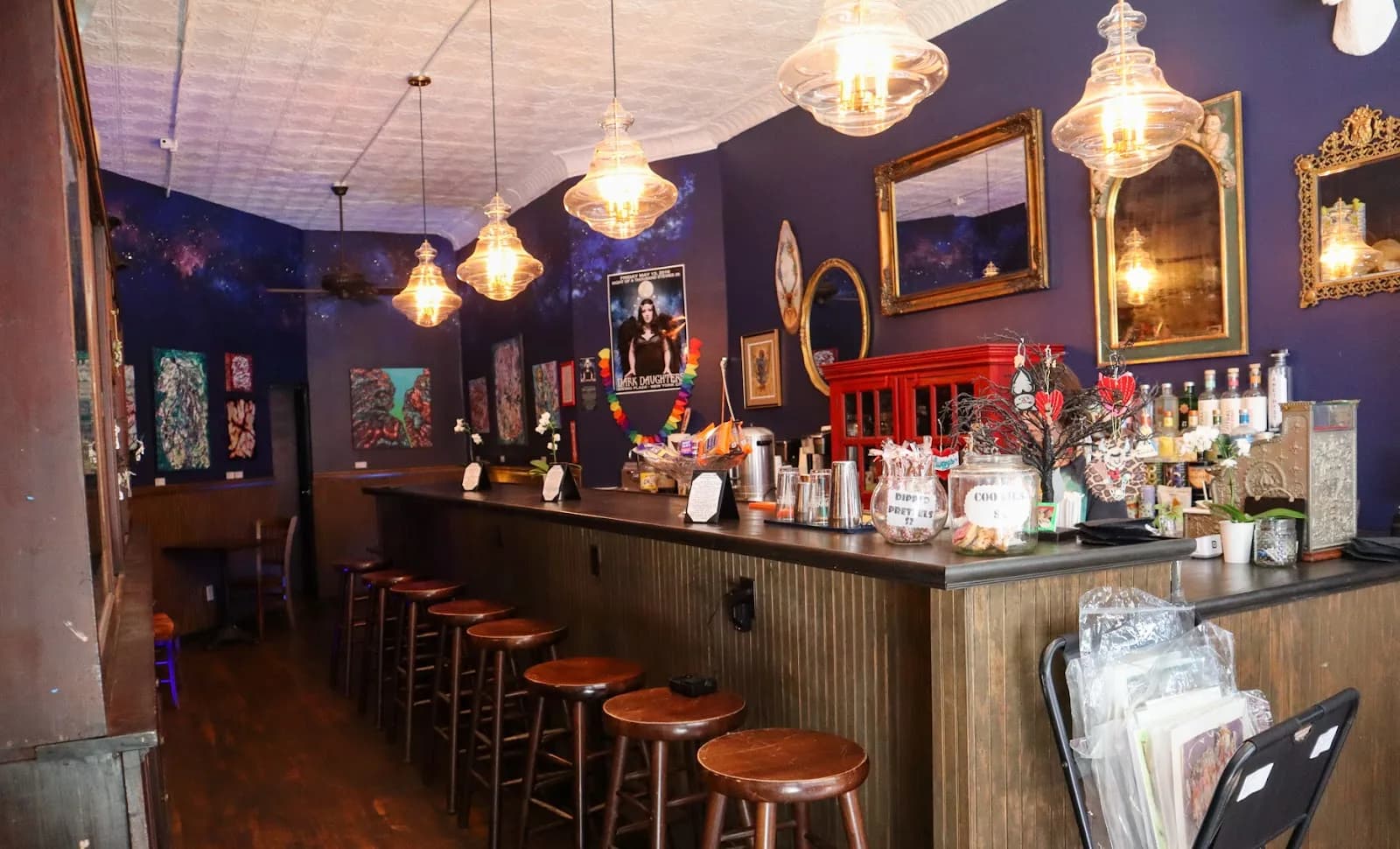 Hekate Café & Elixir Lounge in New York City, specialty coffee cafe