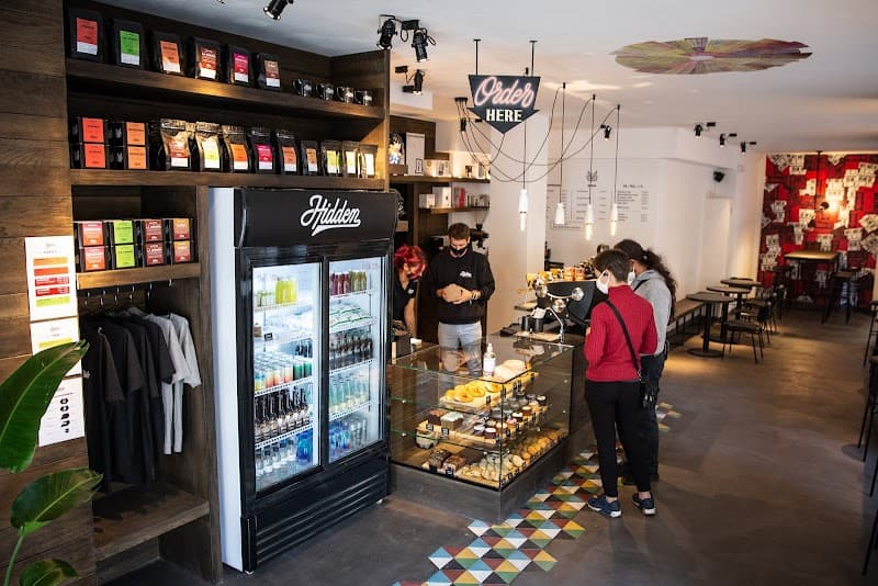 Hidden Coffee Roasters - El Born in Barcelona, specialty coffee roaster
