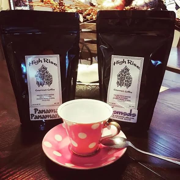High Rise Coffee Roasters in Colorado Springs, specialty coffee roaster