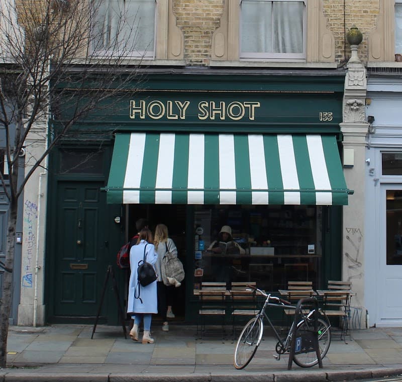 Holy Shot Coffee in London, specialty coffee cafe