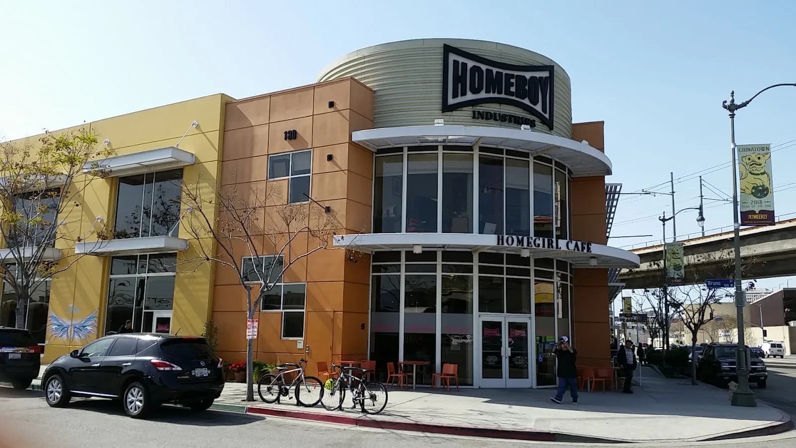 Homegirl Café in Los Angeles, specialty coffee cafe
