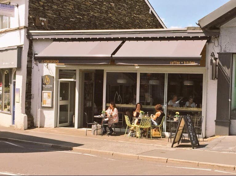 Homeground Coffee + Kitchen in Windermere, specialty coffee cafe