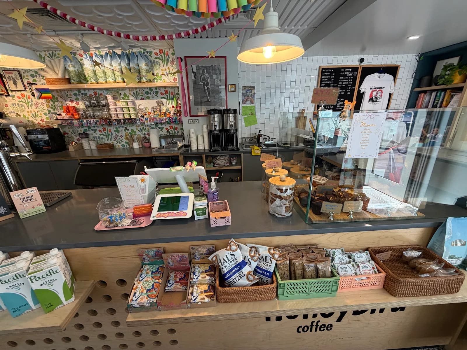 Honeybird Coffee in New York City, specialty coffee cafe