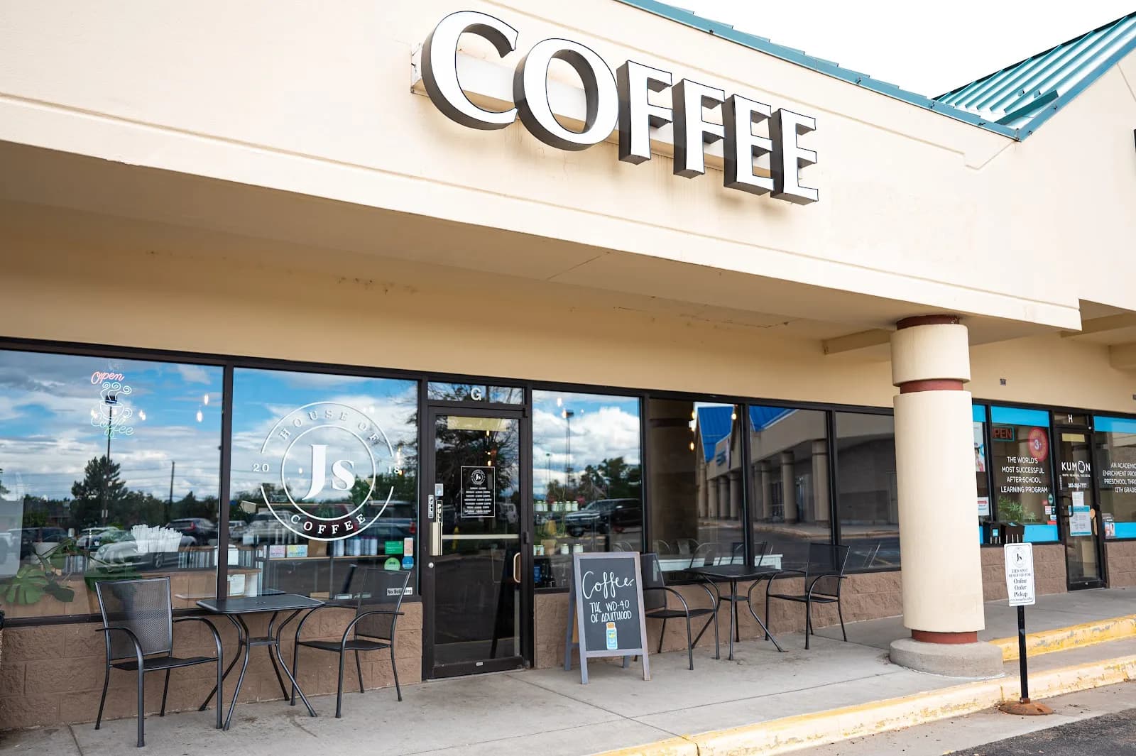 House of Js Coffee in Arvada, specialty coffee cafe