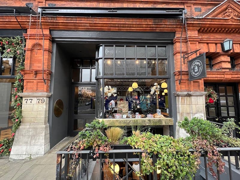 HR Higgins in London, specialty coffee cafe