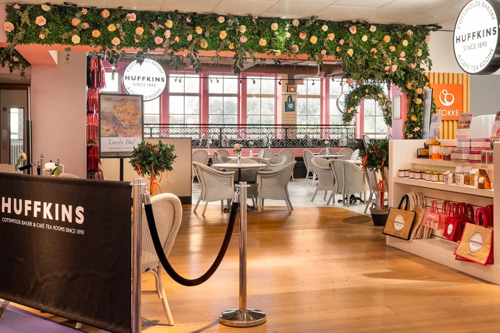 Huffkins Oxford Street (Huffkins at John Lewis & Partners) in London, specialty coffee cafe