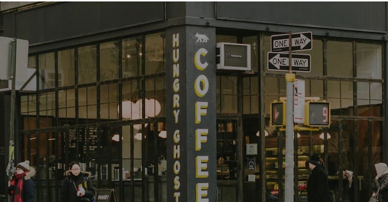 Hungry Ghost in New York City, specialty coffee cafe