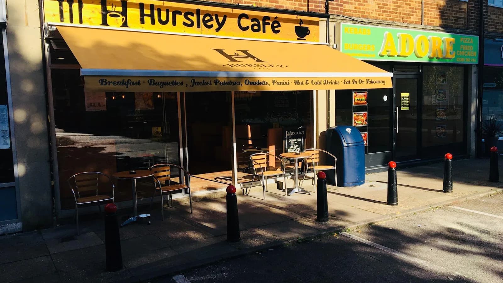 Hursley Cafe in Eastleigh, specialty coffee cafe