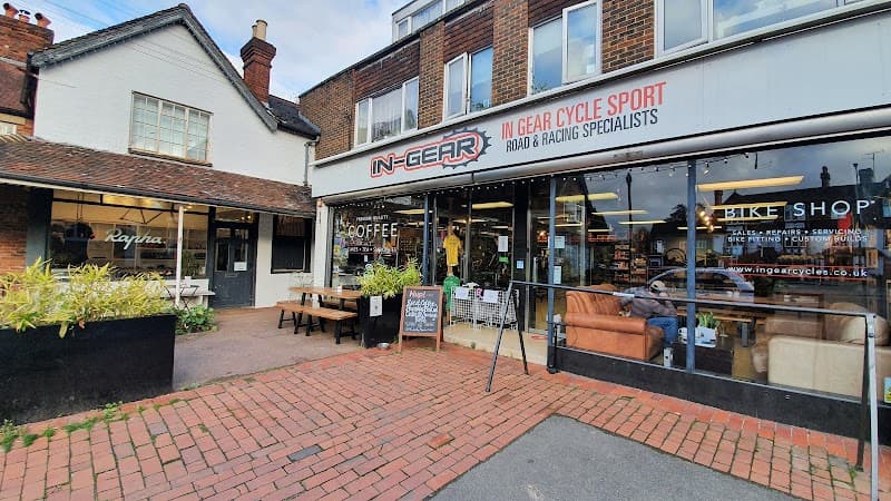 In-Gear Cycle Sport in Forest Row, specialty coffee cafe