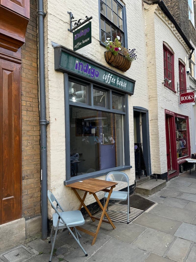 Indigo Coffee House in Cambridge, specialty coffee cafe