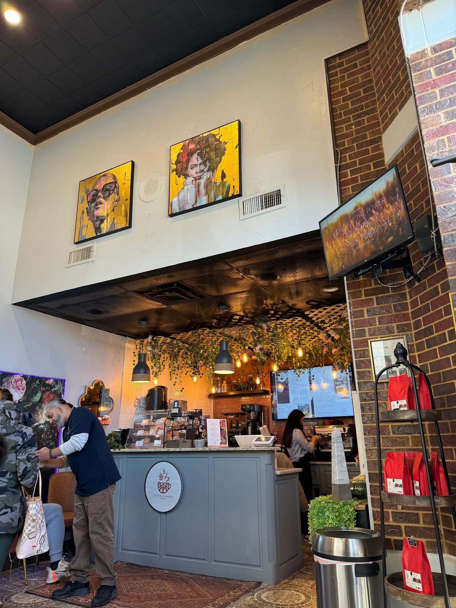 Inspired Brew in Dallas, specialty coffee cafe