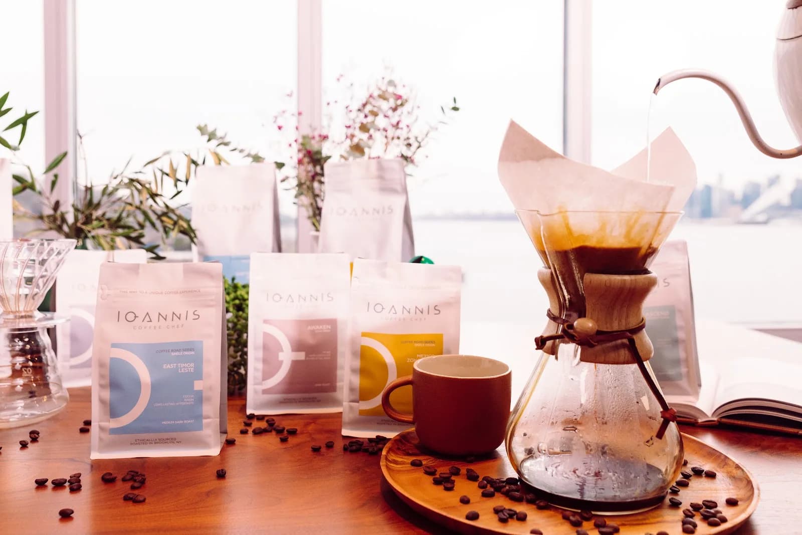 Ioannis Coffee Chef in New York City, specialty coffee roaster