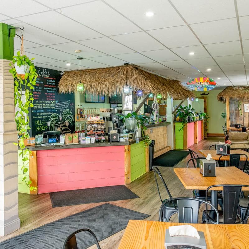 Island Vibes Cafe in Hampton, specialty coffee cafe