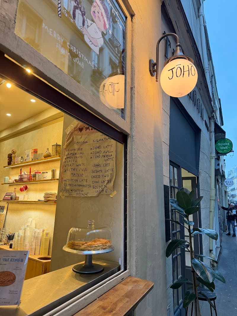 Jōhō in Paris, specialty coffee cafe