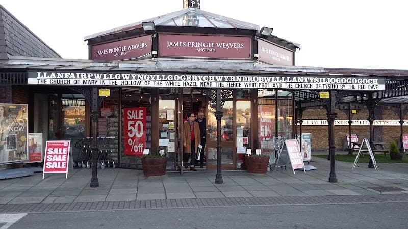 James Pringle Weavers in Llangefni, specialty coffee cafe
