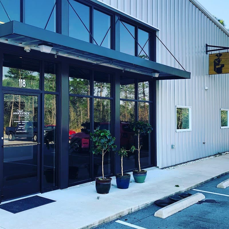 Java Estate Roastery in Holly Ridge, specialty coffee roaster