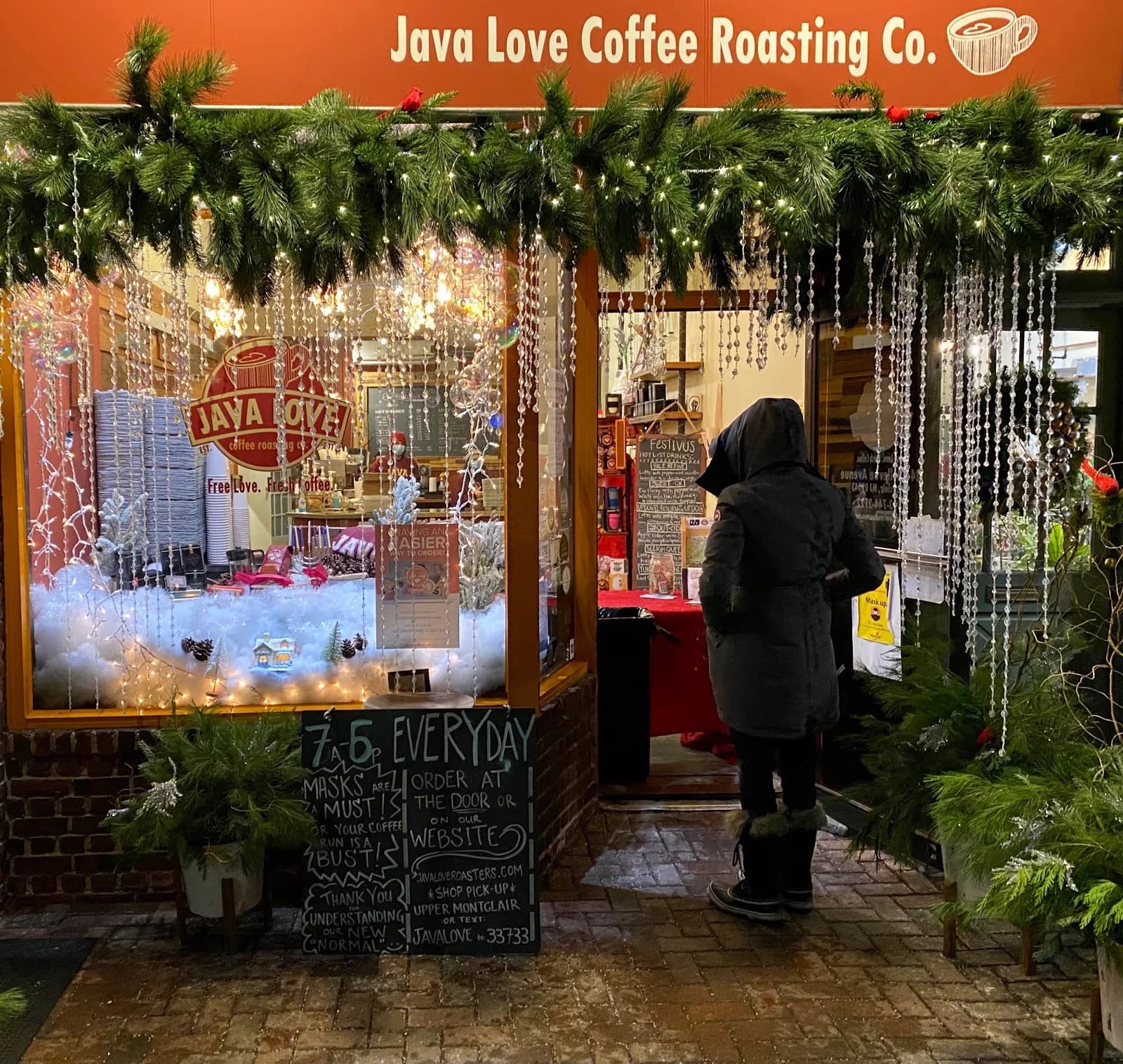 Java Love Coffee Bar in Montclair, specialty coffee roaster