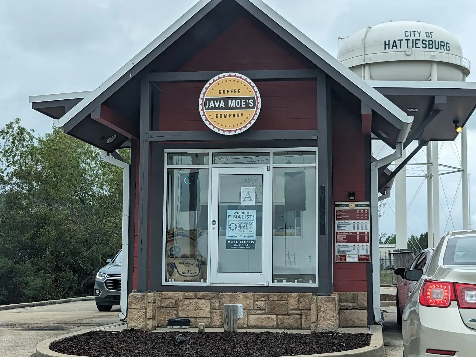 Java Moe's Coffee Company in West Hattiesburg, specialty coffee cafe