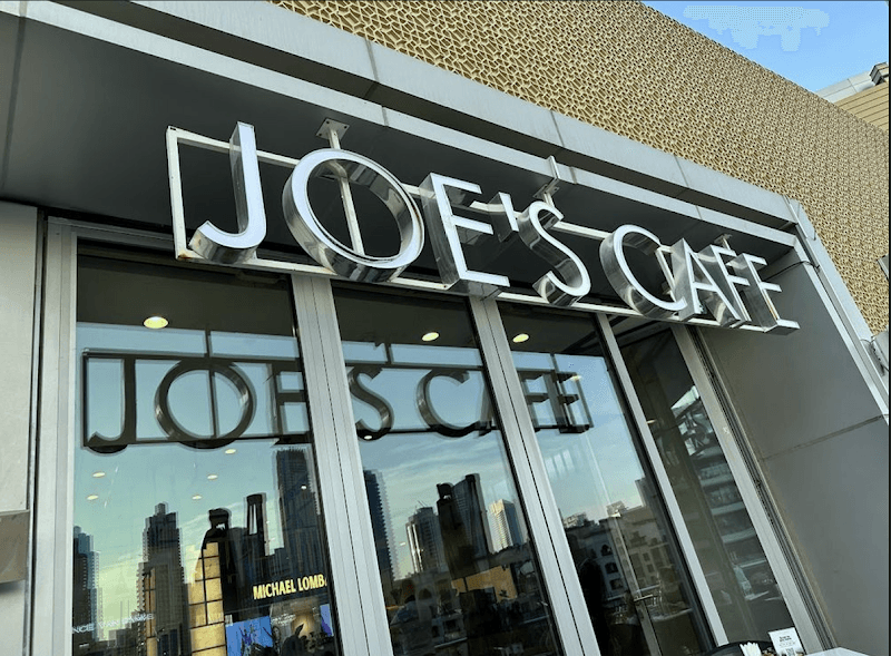 Joe's Café Dubai in Dubai, specialty coffee cafe