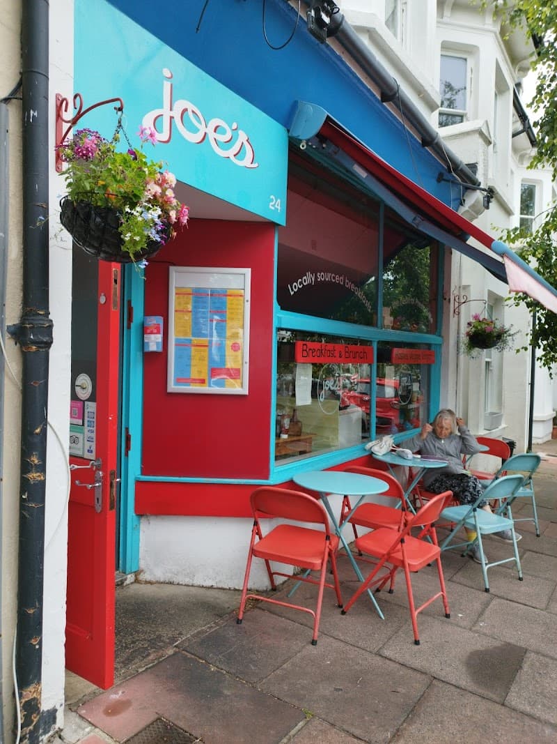 Joe's Cafe in Brighton and Hove, specialty coffee cafe