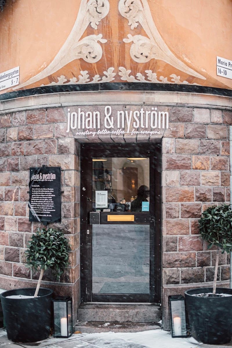 Johan & Nyström - Swedenborgsgatan in Stockholm, specialty coffee cafe