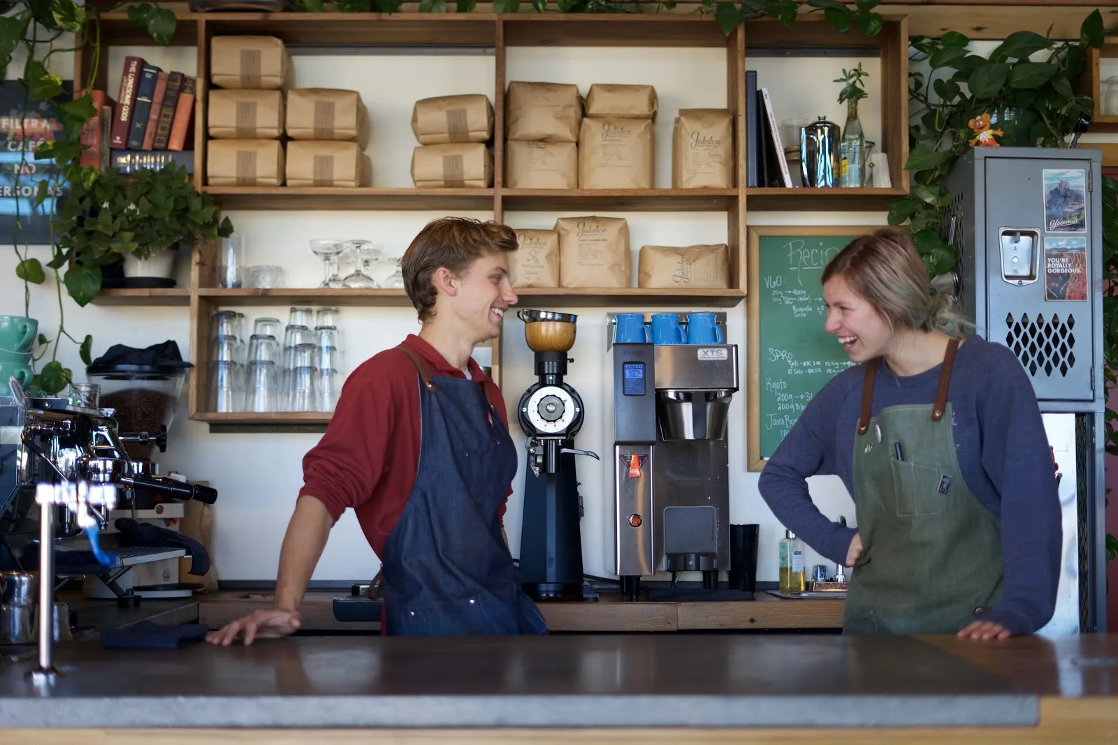 Jubilee Roasting Co. in Aurora, specialty coffee cafe