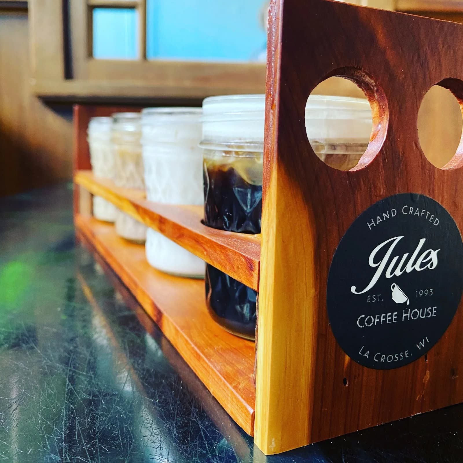 Jules Coffee House in La Crosse, specialty coffee cafe