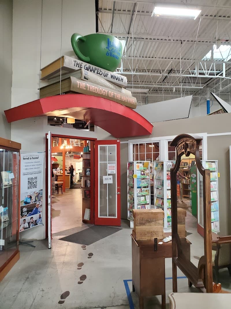 Julia's Cafe & Books in Charlotte, specialty coffee cafe