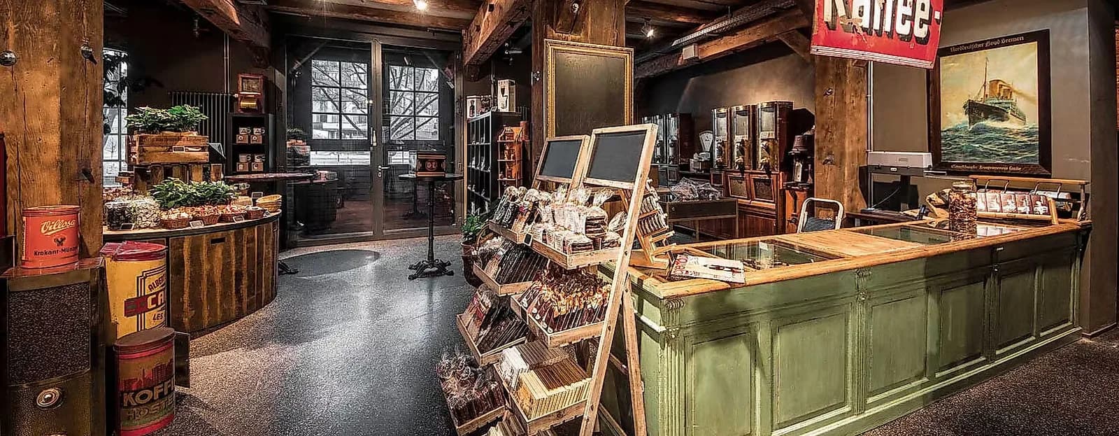 Kaffeemuseum Burg in Hamburg, specialty coffee roaster