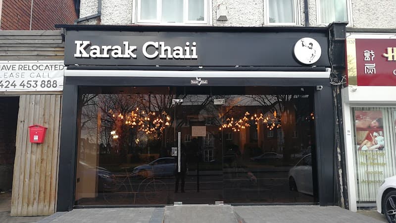 Karak Chaii Hall Green in Birmingham, specialty coffee cafe