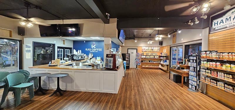 Kau Coffee Mill in Kailua-Kona, specialty coffee cafe