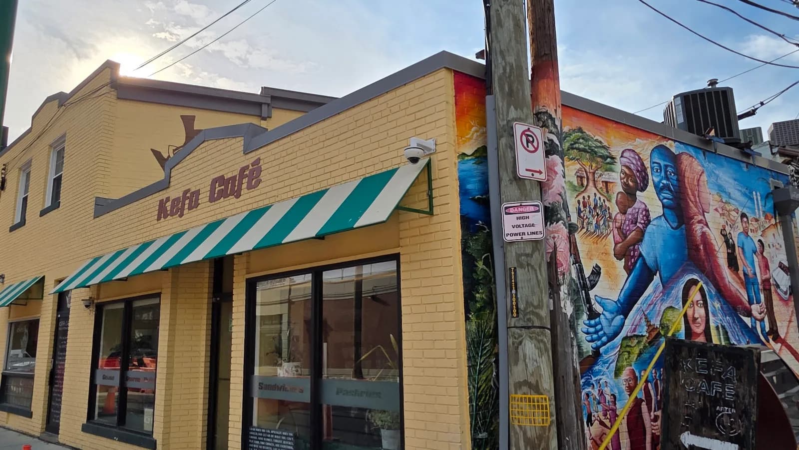 Kefa Cafe in Silver Spring, specialty coffee cafe