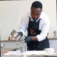 Kenyan Barista in Nairobi, specialty coffee roaster