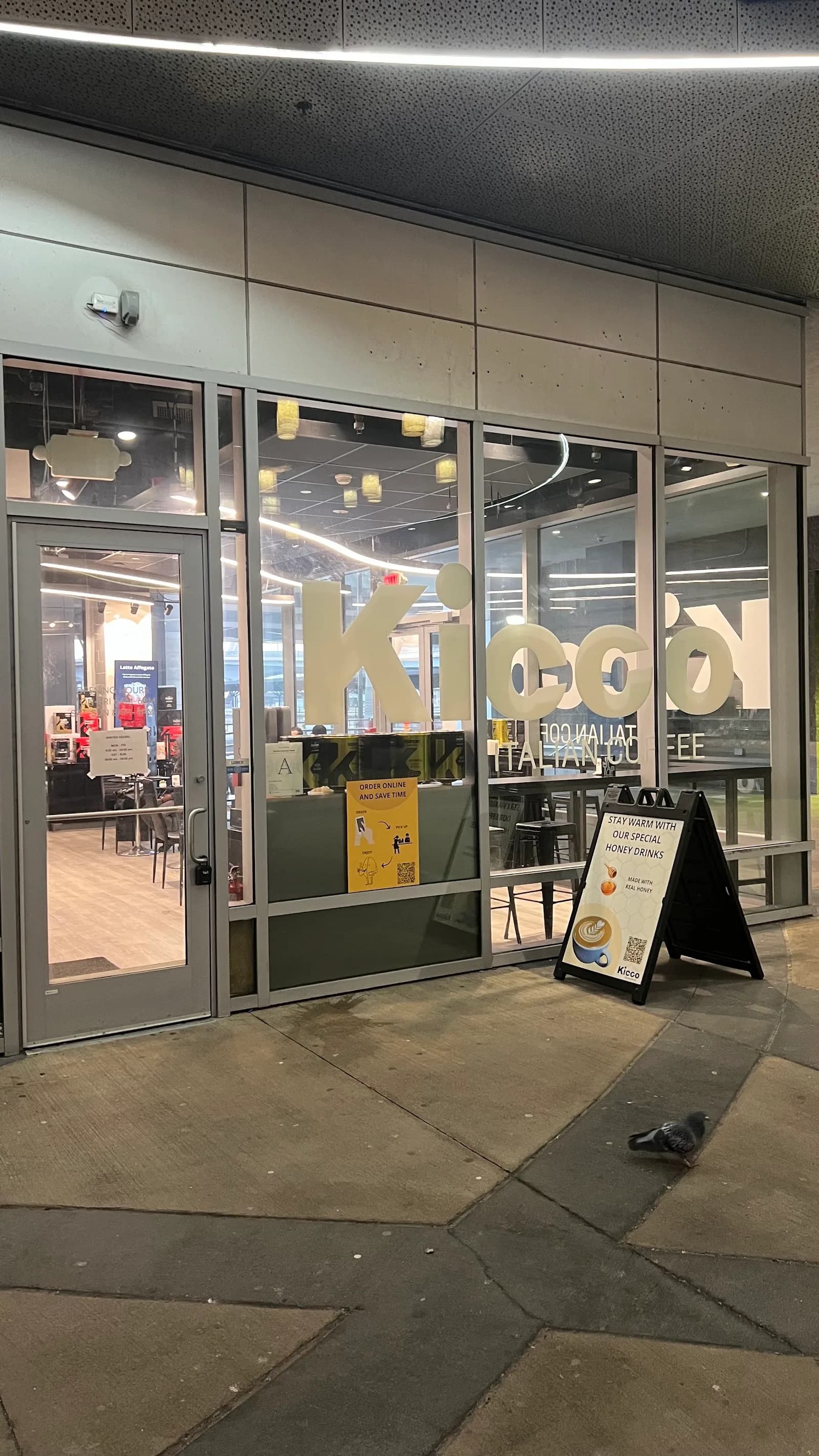 Kicco Italian Coffee in Boston, specialty coffee cafe
