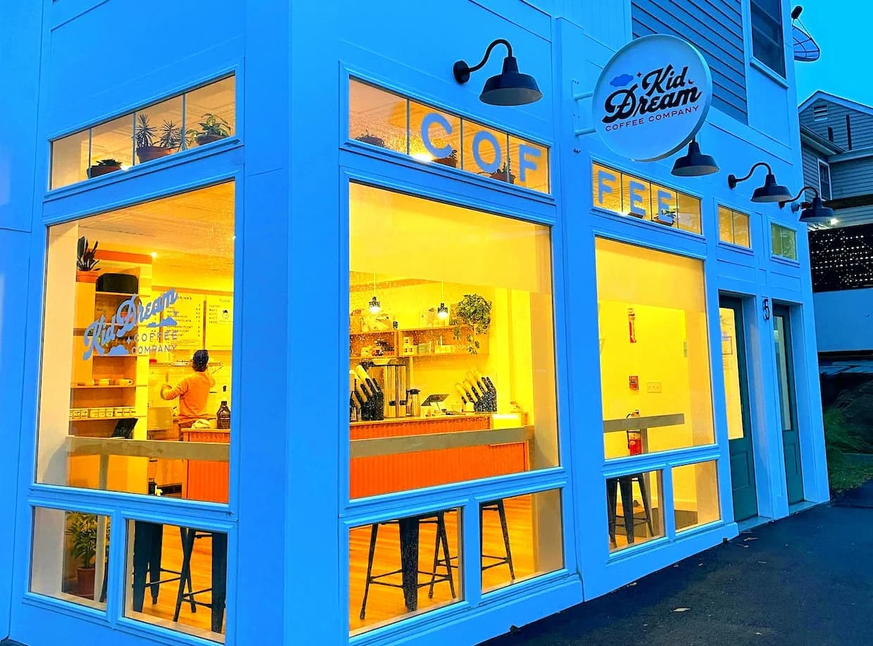 Kid Dream Coffee Company in Beverly, specialty coffee cafe