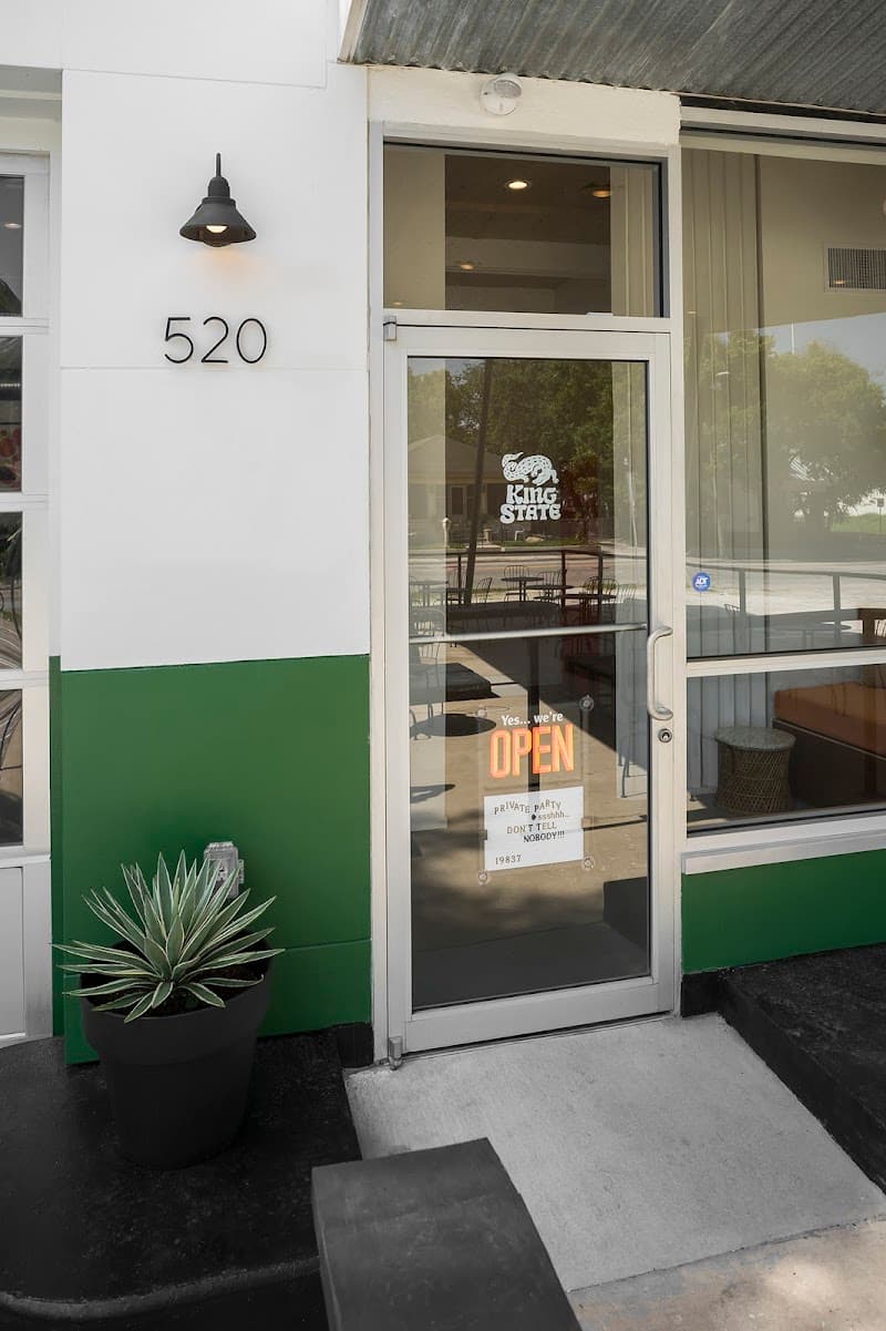 King State in Tampa, specialty coffee cafe