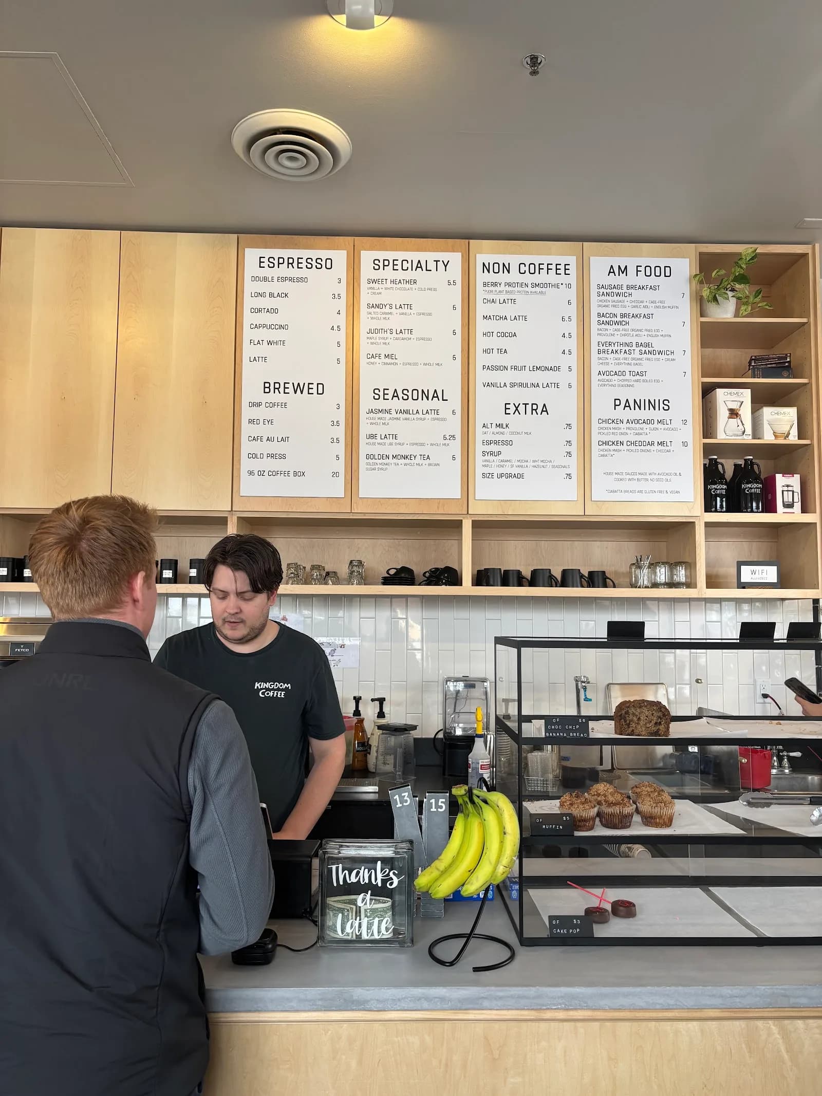 Kingdom Coffee in Maple Grove, specialty coffee cafe