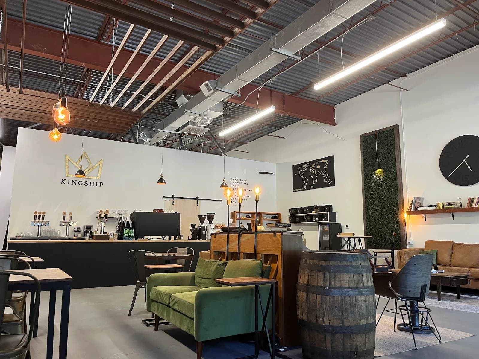 Kingship Brewing Co: Coffee & Kombucha in Williamsburg, specialty coffee roaster