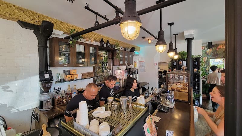 Kobrick Coffee Co. in New York City, specialty coffee cafe