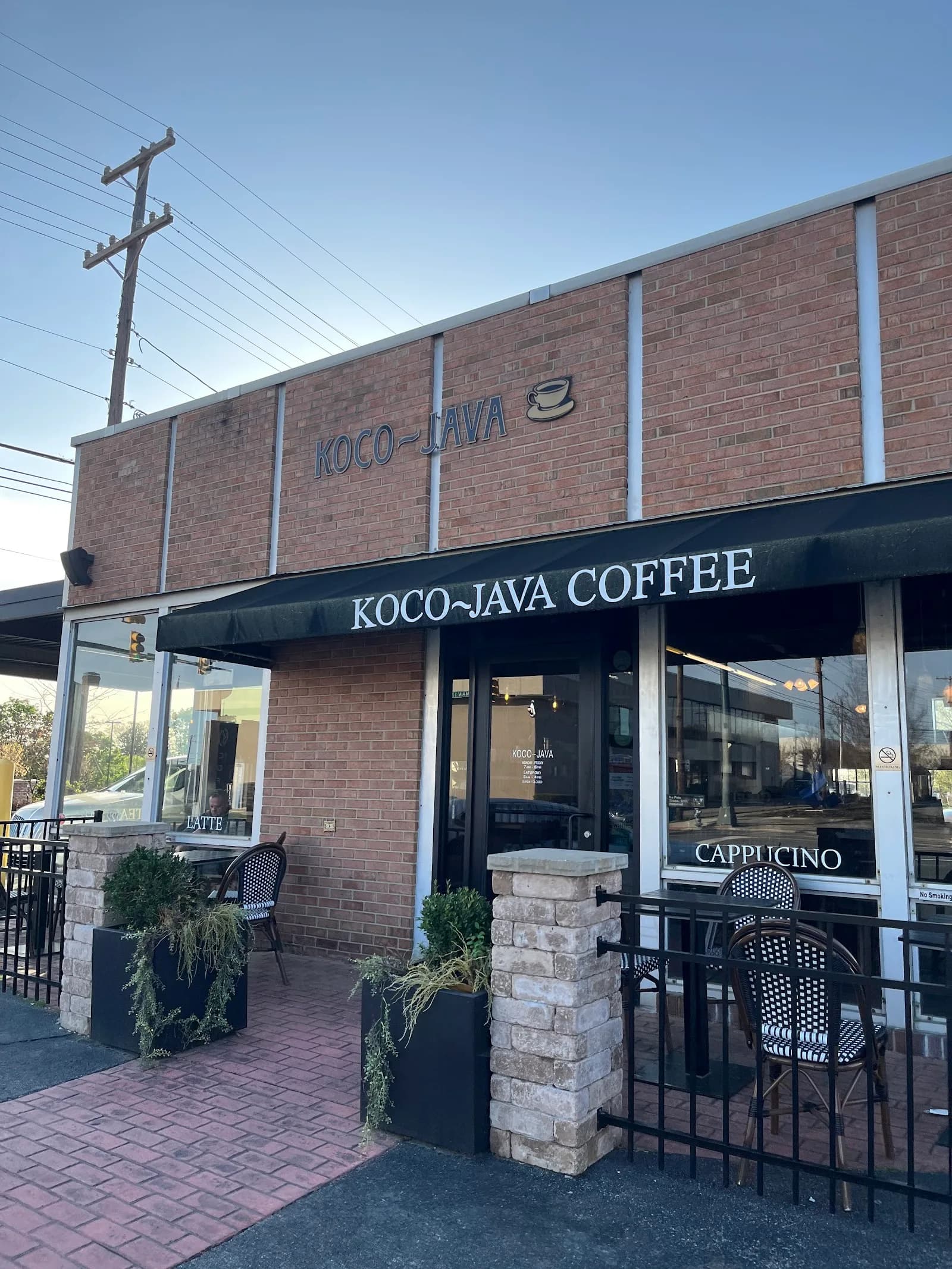 Koco Java in Salisbury, specialty coffee cafe