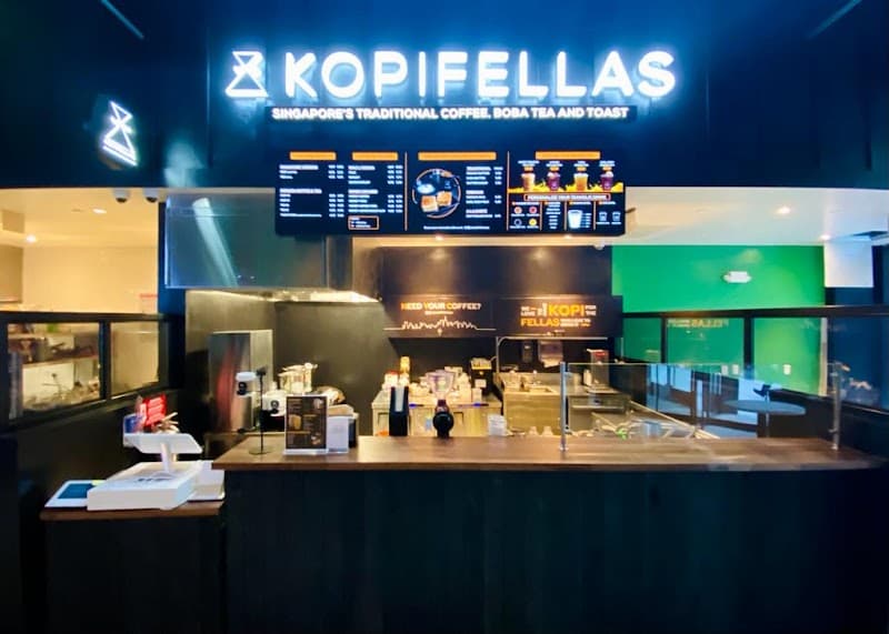 Kopifellas in New York City, specialty coffee cafe