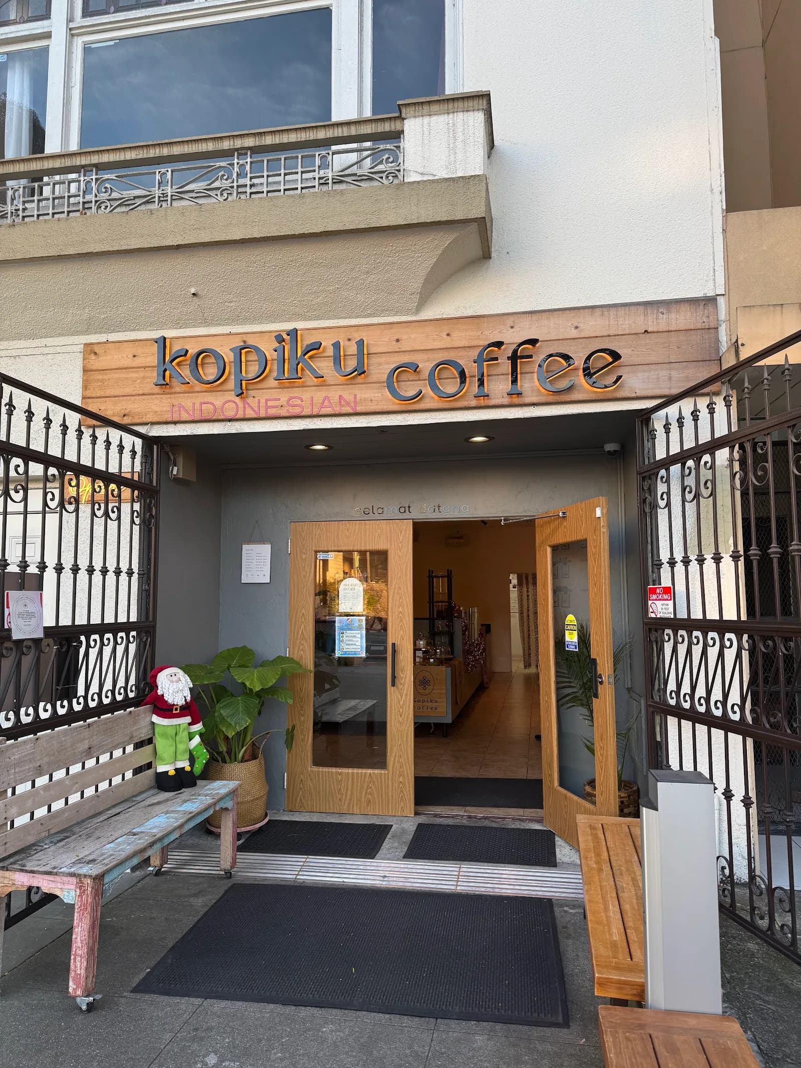 Kopiku Indonesian Coffee in San Francisco, specialty coffee cafe