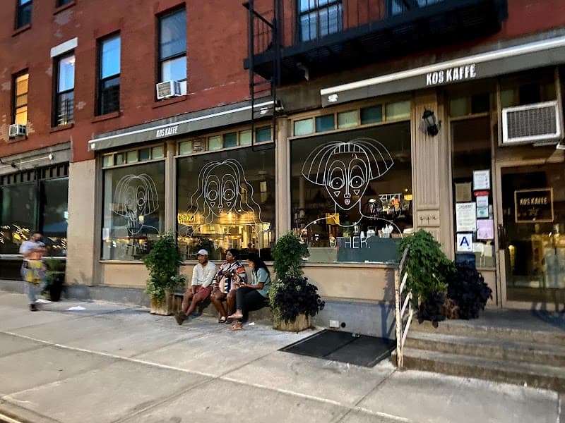 Kos Kaffe in New York City, specialty coffee cafe