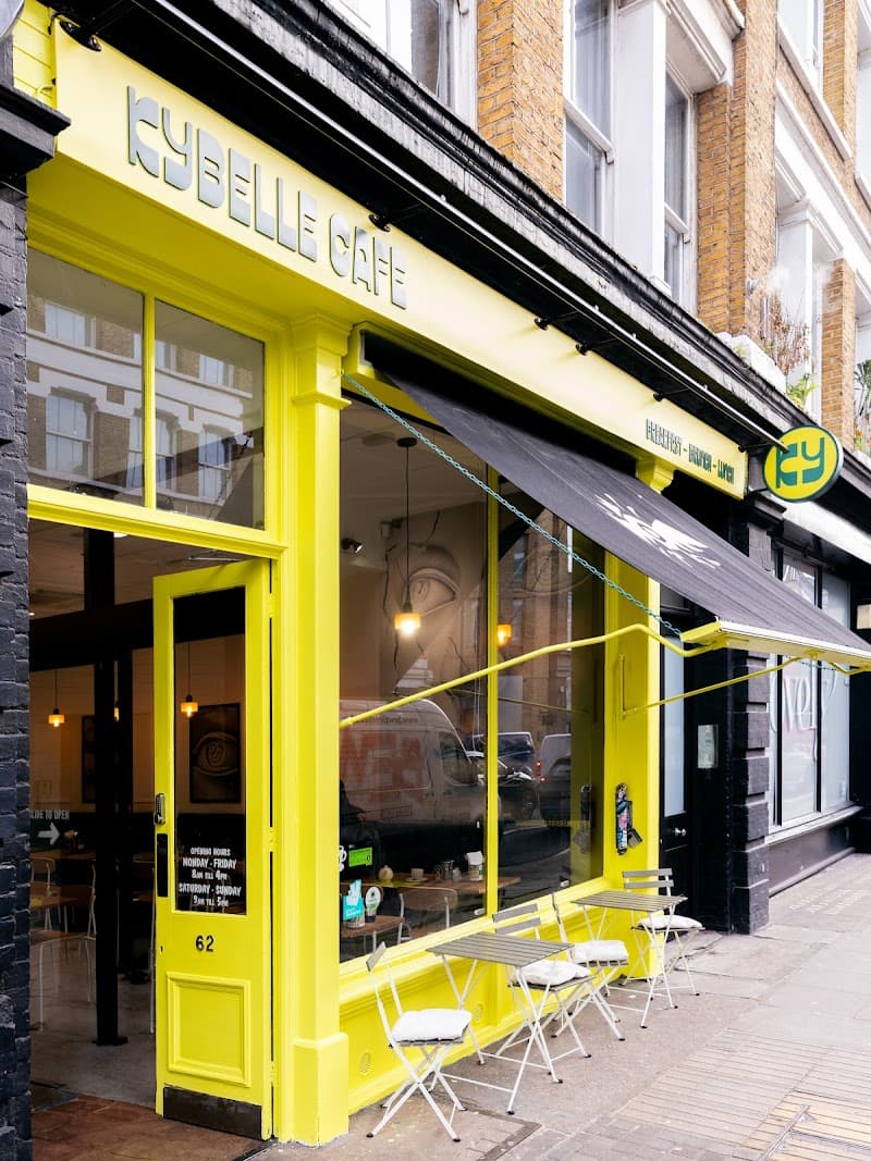 Kybelle Cafe in London, specialty coffee cafe