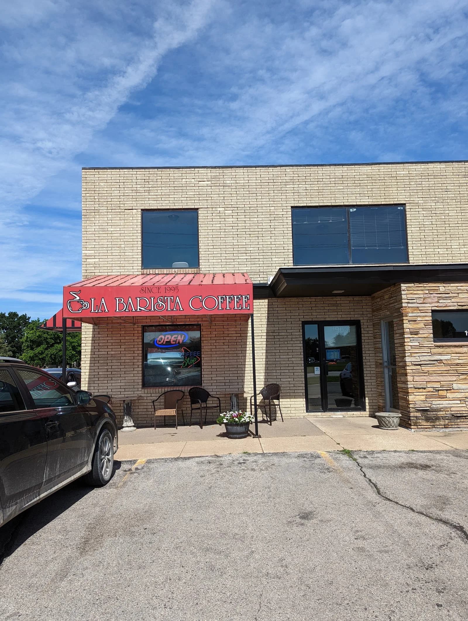 La Barista Coffee in Des Moines, specialty coffee cafe