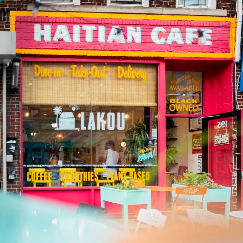 Lakou Cafe in New York City, specialty coffee cafe