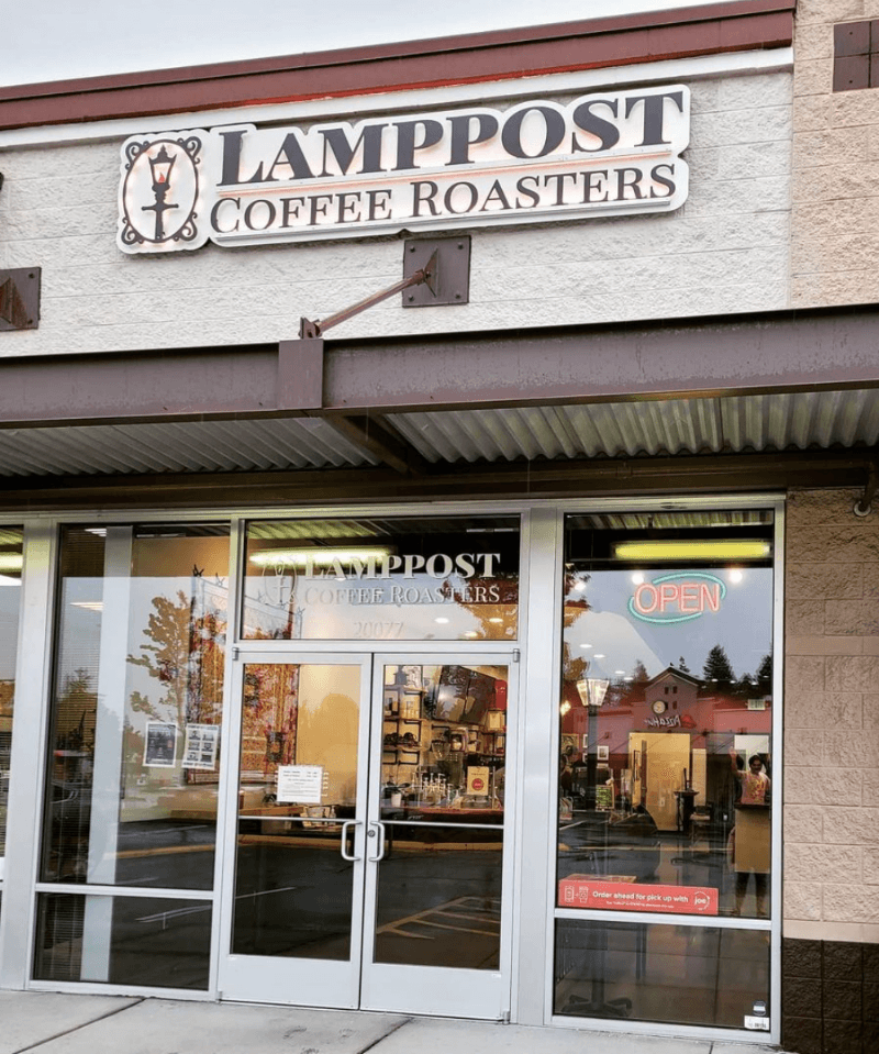 Lamppost Coffee Roasters in Tacoma, specialty coffee cafe