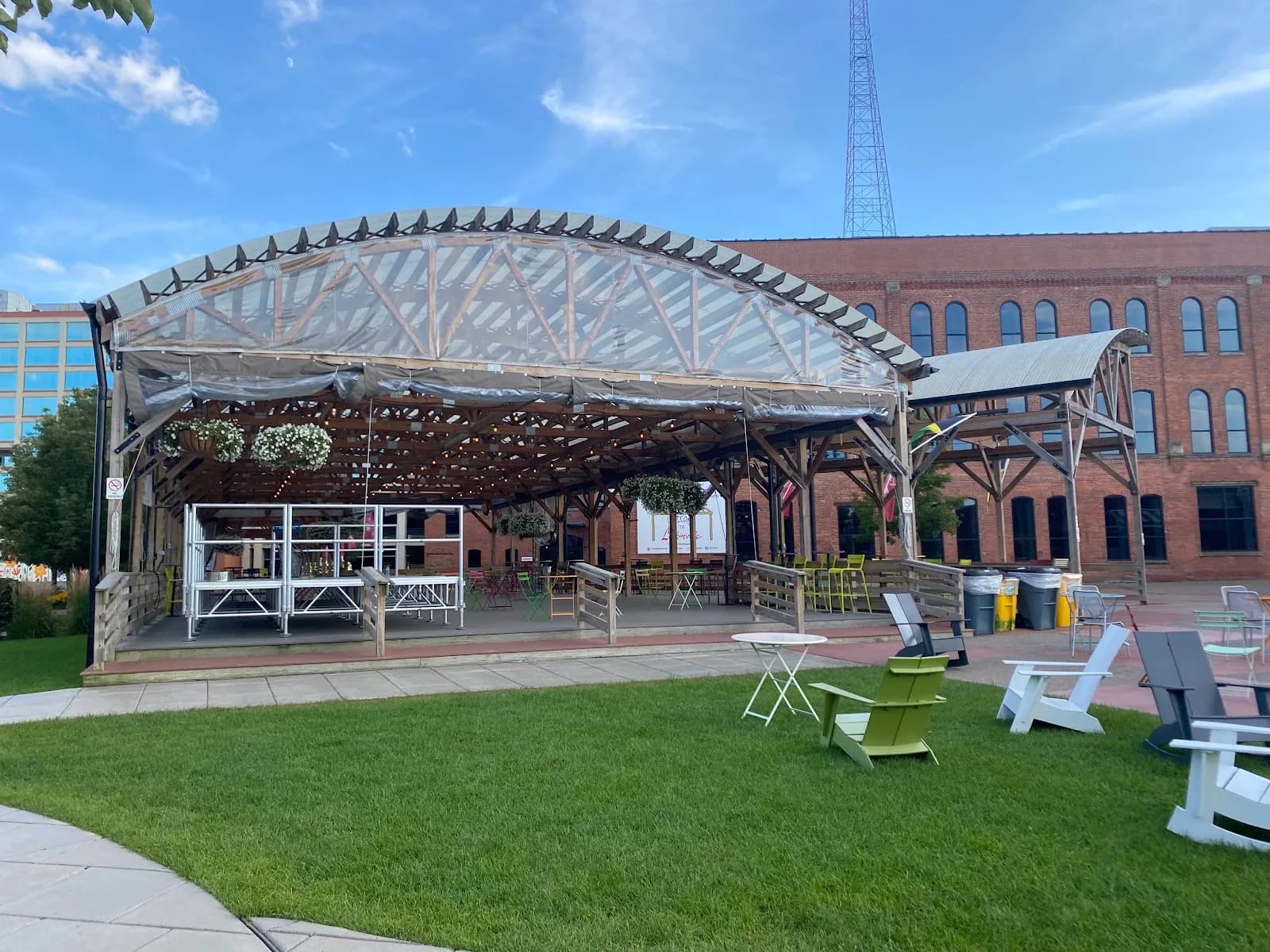 Larkin Square in Buffalo, specialty coffee cafe